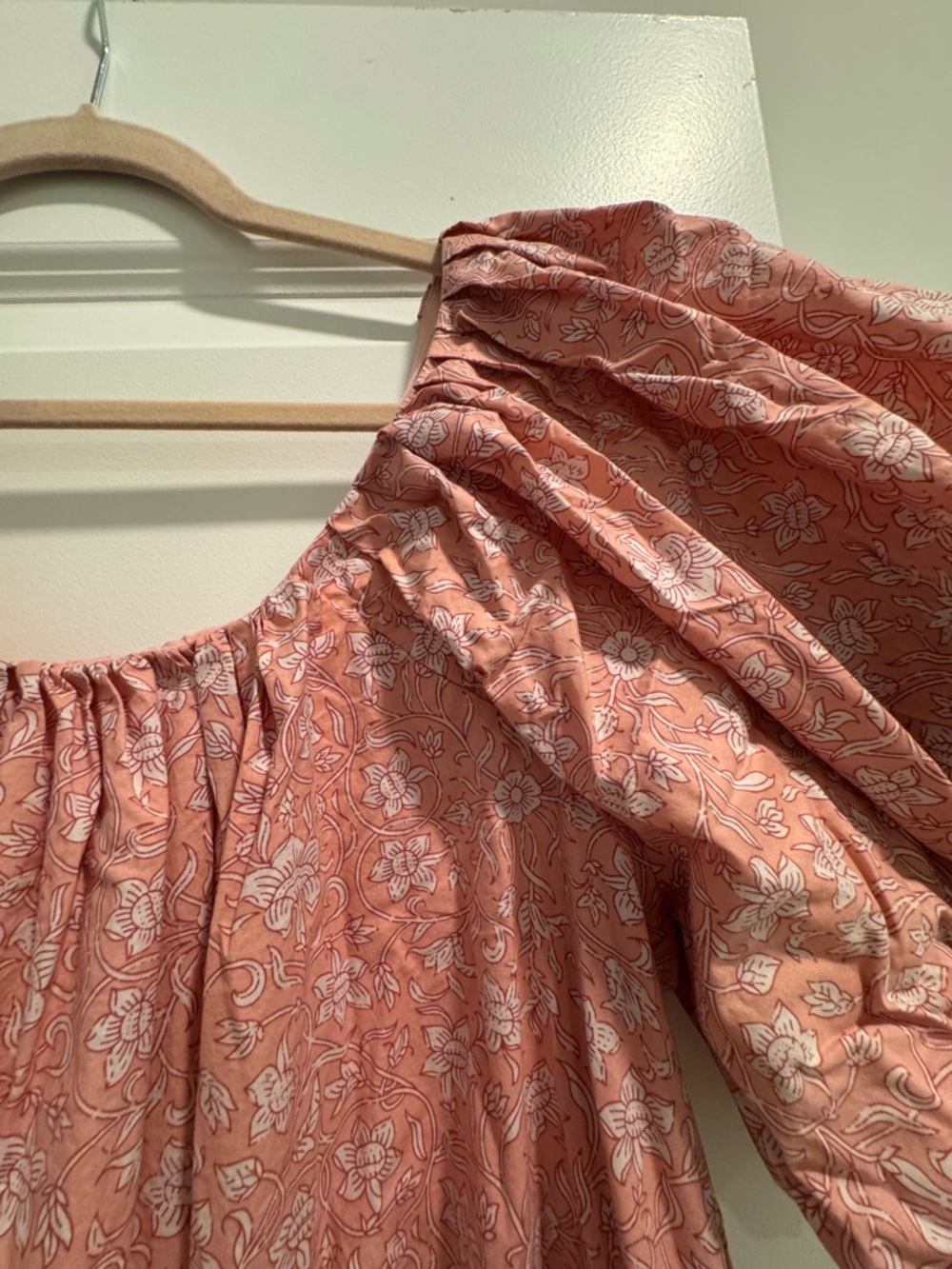 Tuckernuck Hyacinth House Floral Pink Puff Sleeve Oakley Dress XS - Picture 2 of 3